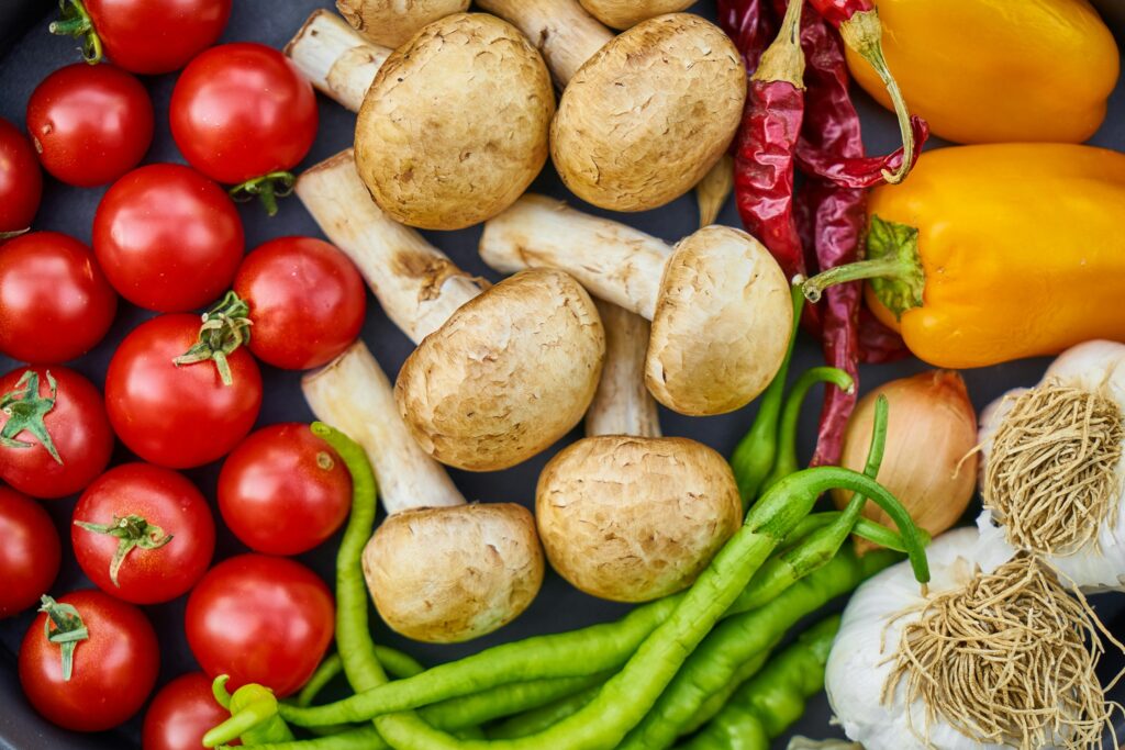 Gerettetes Obst und Gemüse